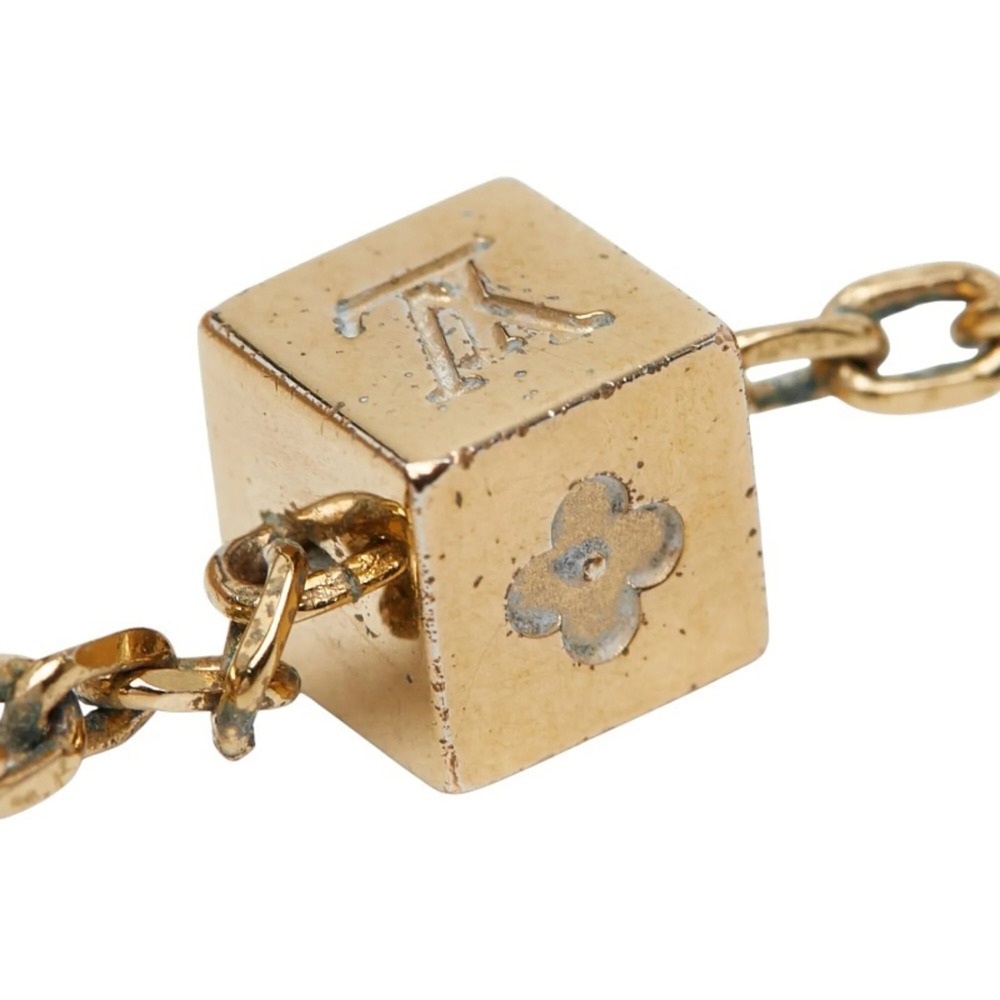 LOUIS VUITTON Gold Necklace - Picture 9 of 13